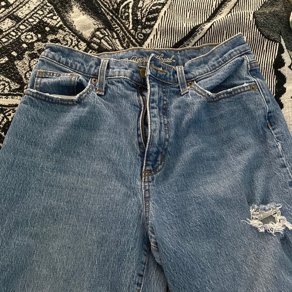 Denim - Riped universal thread size 8/29R